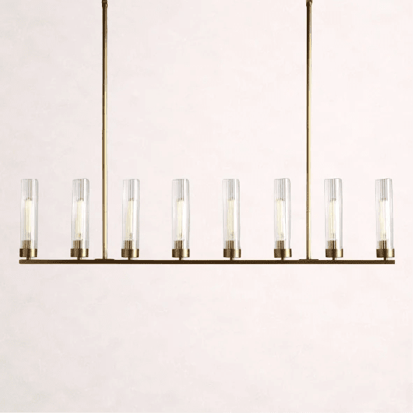 Andreas Linear Chandelier - Zelno Lighting