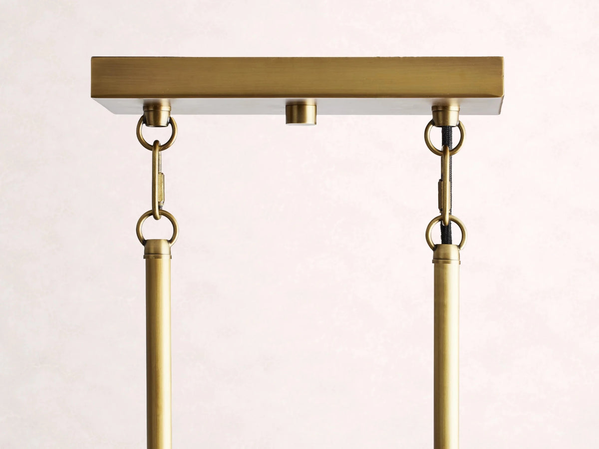 Andreas Linear Chandelier - Zelno Lighting