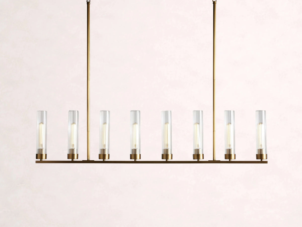 Andreas Linear Chandelier - Zelno Lighting