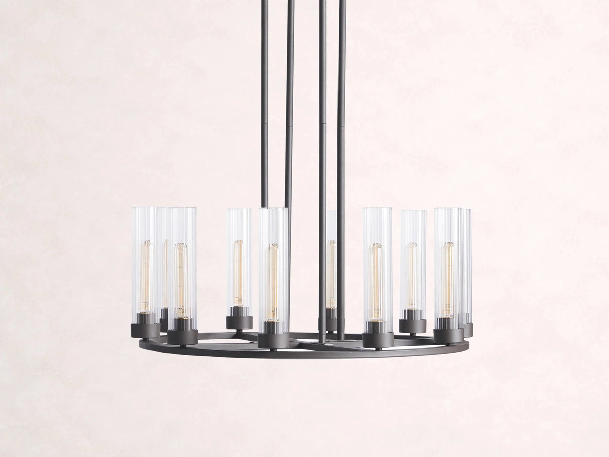 Andreas Round Chandelier - Zelno Lighting
