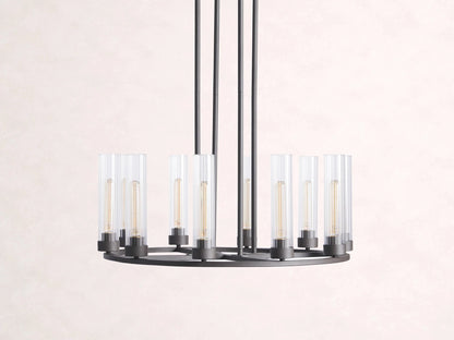 Andreas Round Chandelier - Zelno Lighting