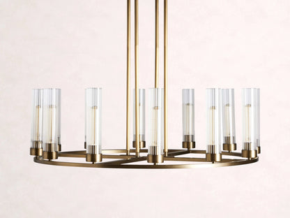 Andreas Round Chandelier - Zelno Lighting
