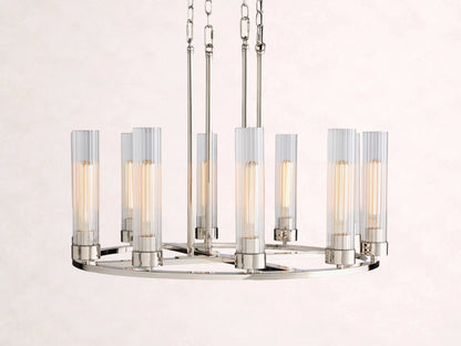 Andreas Round Chandelier - Zelno Lighting