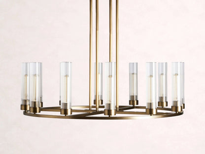 Andreas Round Chandelier - Zelno Lighting