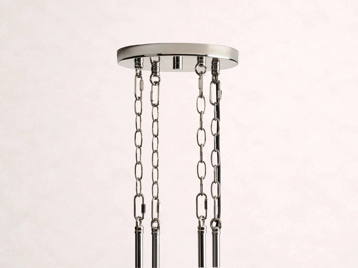 Andreas Round Chandelier - Zelno Lighting