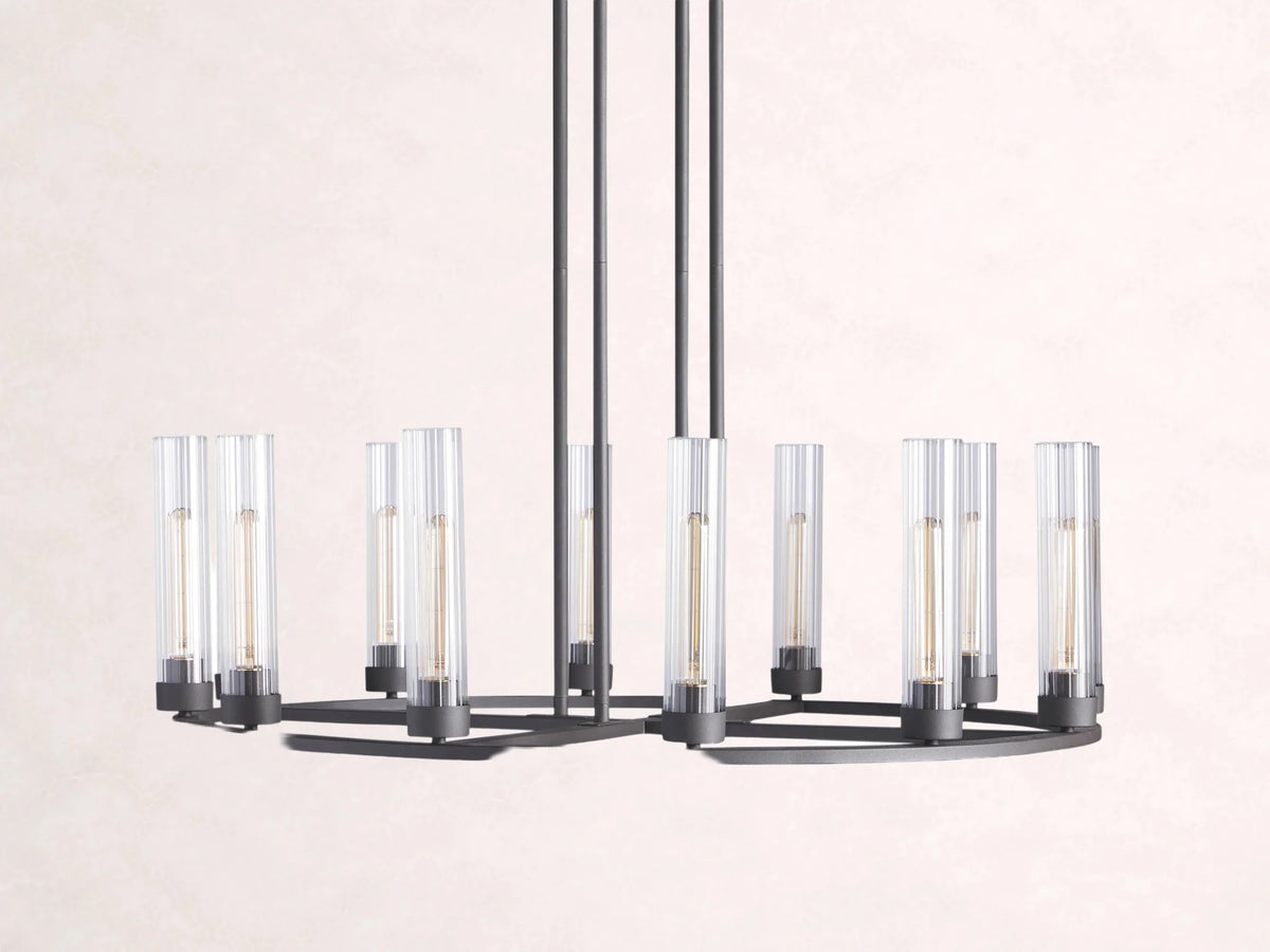 Andreas Round Chandelier - Zelno Lighting