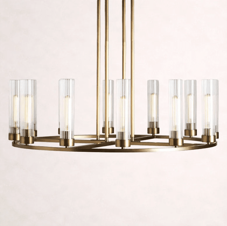Andreas Round Chandelier - Zelno Lighting