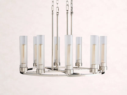 Andreas Round Chandelier - Zelno Lighting