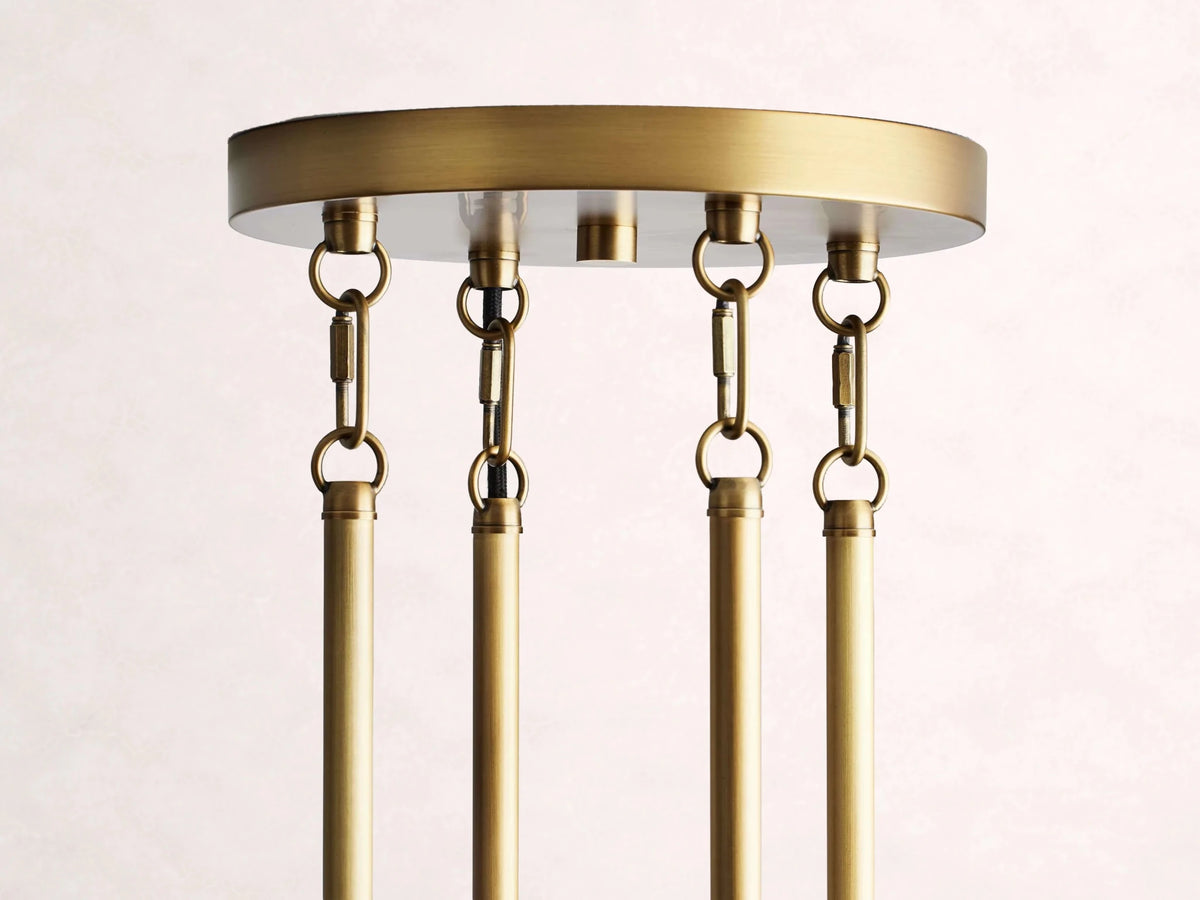Andreas Round Chandelier - Zelno Lighting