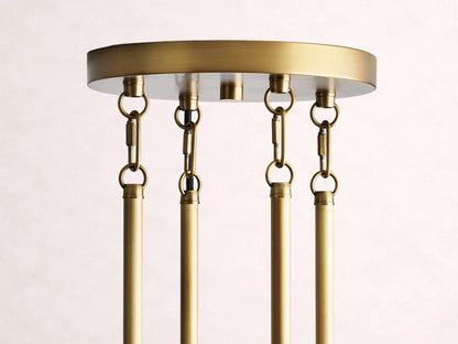 Andreas Round Chandelier - Zelno Lighting