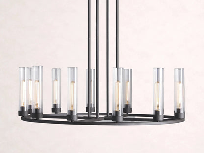 Andreas Round Chandelier - Zelno Lighting