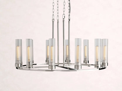 Andreas Round Chandelier - Zelno Lighting