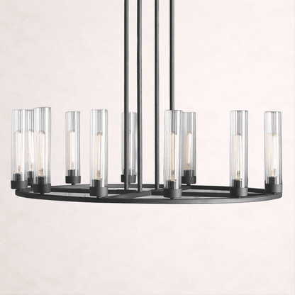 Andreas Round Chandelier - Zelno Lighting