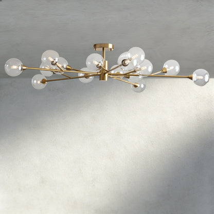 Apollo Flush Mount 20", 36", 47" - Zelno Lighting