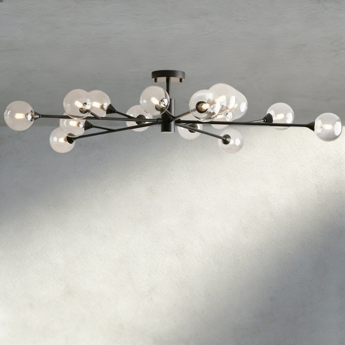 Apollo Flush Mount 20", 36", 47" - Zelno Lighting