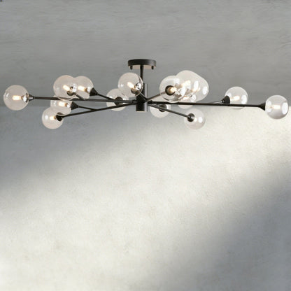 Apollo Flush Mount 20", 36", 47" - Zelno Lighting