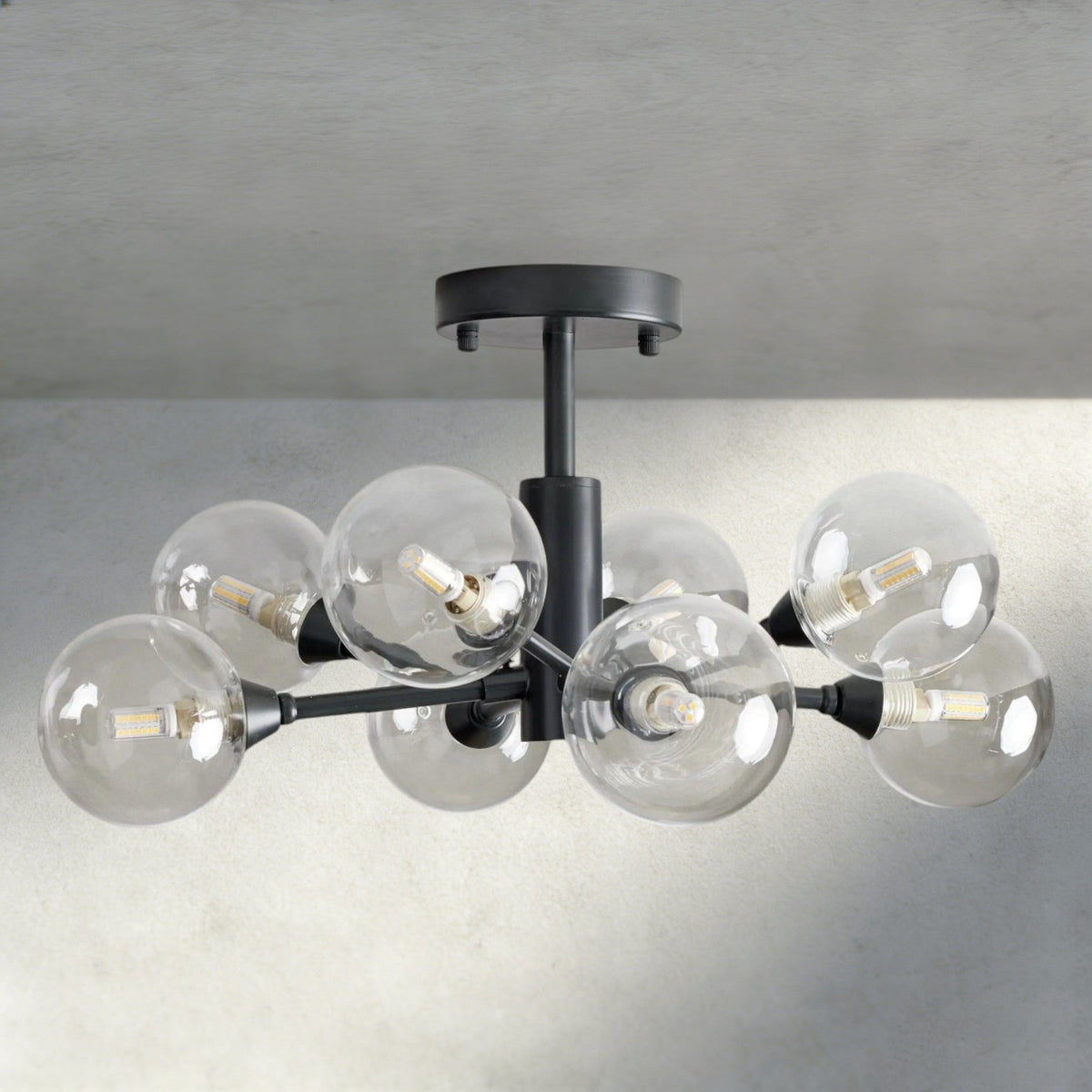 Apollo Flush Mount 20", 36", 47" - Zelno Lighting