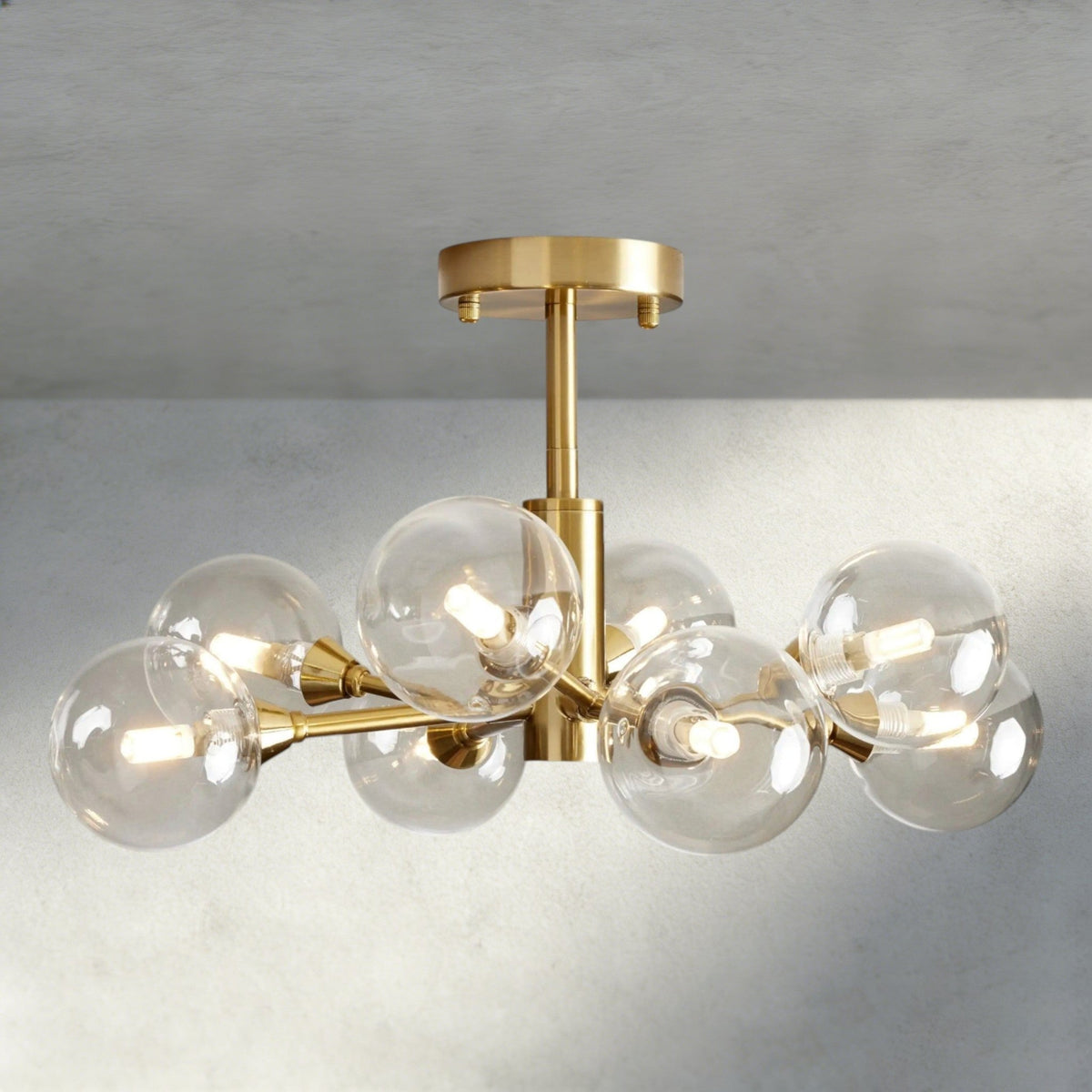 Apollo Flush Mount 20", 36", 47" - Zelno Lighting