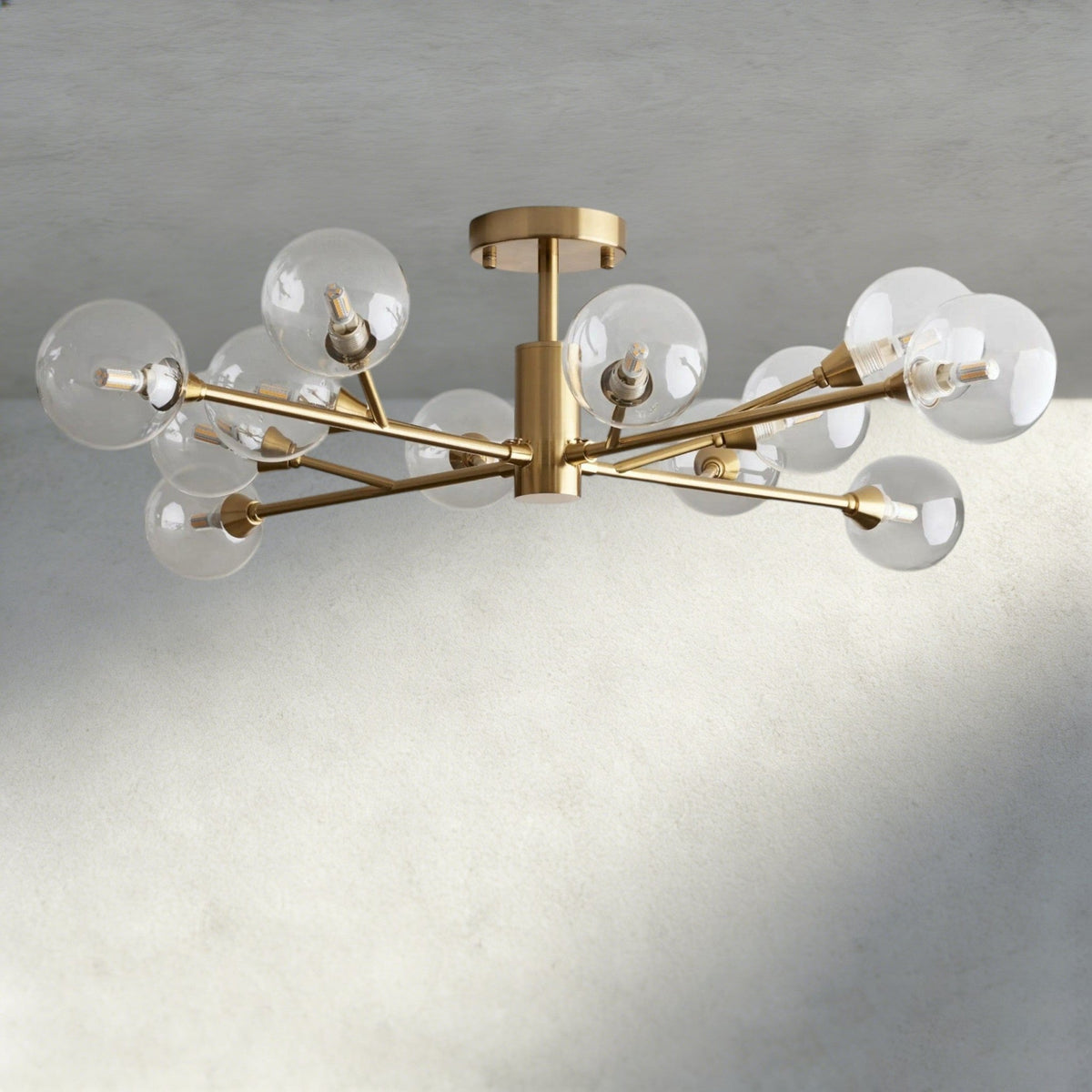Apollo Flush Mount 20", 36", 47" - Zelno Lighting