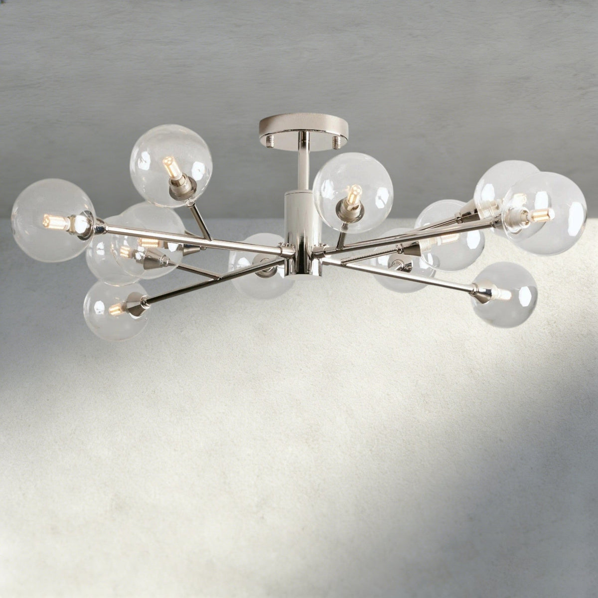 Apollo Flush Mount 20", 36", 47" - Zelno Lighting
