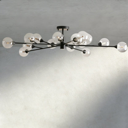 Apollo Flush Mount 20", 36", 47" - Zelno Lighting