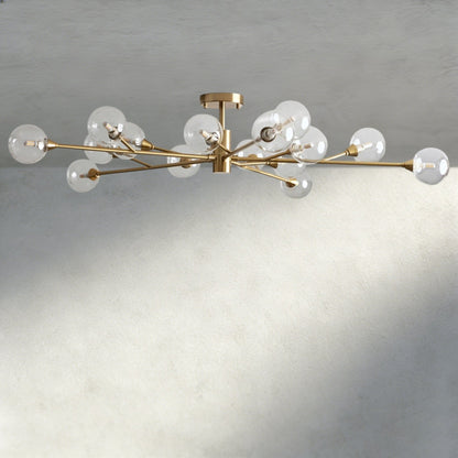 Apollo Flush Mount 20", 36", 47" - Zelno Lighting