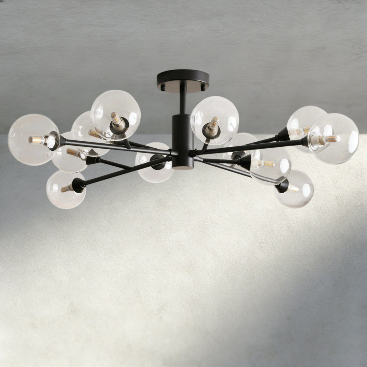 Apollo Flush Mount 20", 36", 47" - Zelno Lighting
