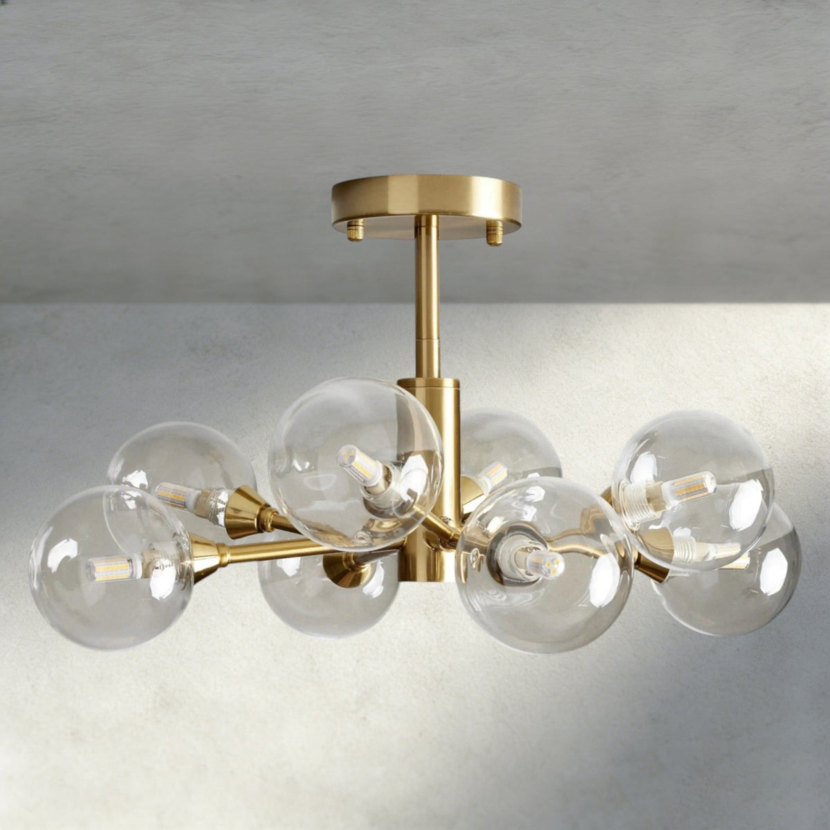 Apollo Flush Mount 20", 36", 47" - Zelno Lighting