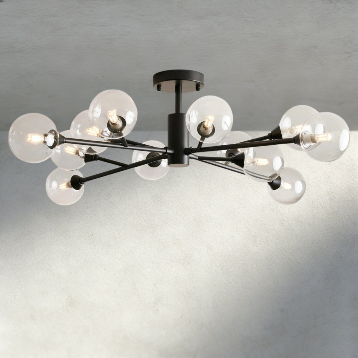 Apollo Flush Mount 20", 36", 47" - Zelno Lighting
