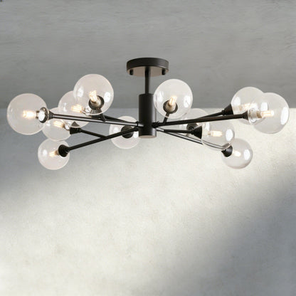 Apollo Flush Mount 20", 36", 47" - Zelno Lighting