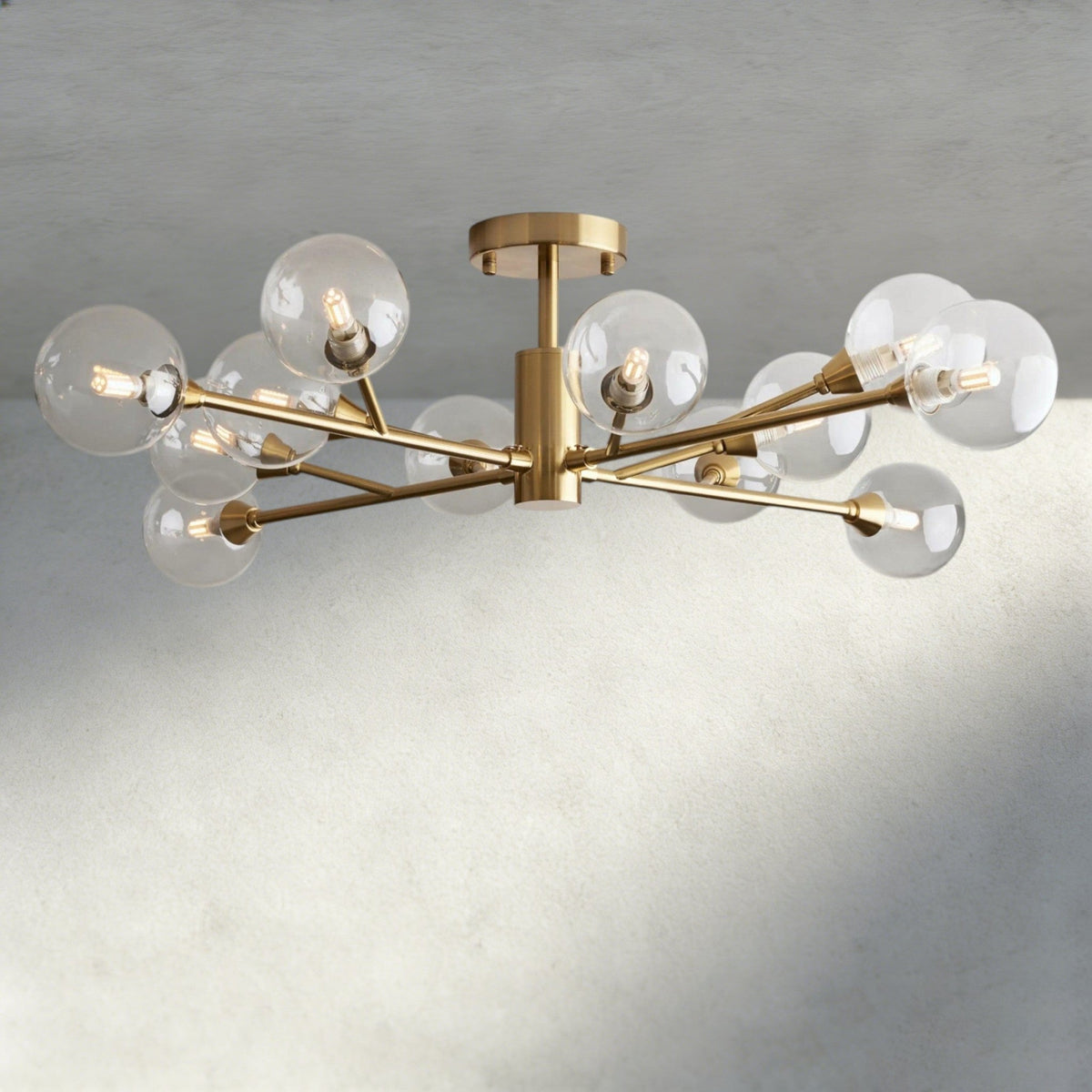 Apollo Flush Mount 20", 36", 47" - Zelno Lighting