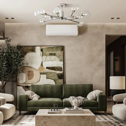Apollo Round Chandelier 36", 47", 59" - Zelno Lighting