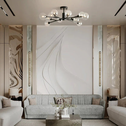 Apollo Round Chandelier 36", 47", 59" - Zelno Lighting