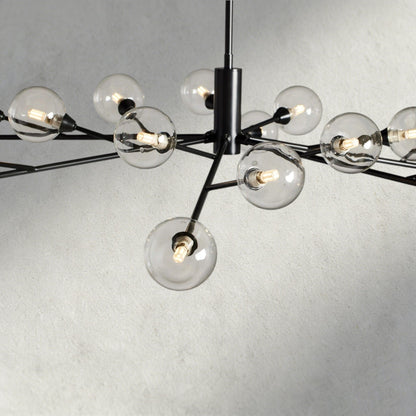 Apollo Round Chandelier 36", 47", 59" - Zelno Lighting