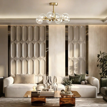Apollo Round Chandelier 36", 47", 59" - Zelno Lighting