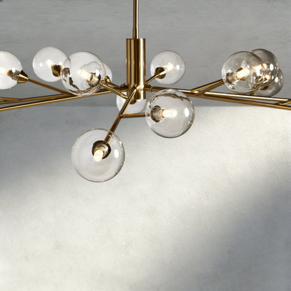 Apollo Round Chandelier 36", 47", 59" - Zelno Lighting