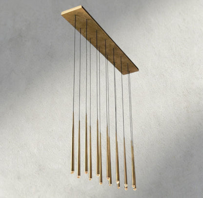 Aquitaines Linear Chandelier 72" - Zelno Lighting