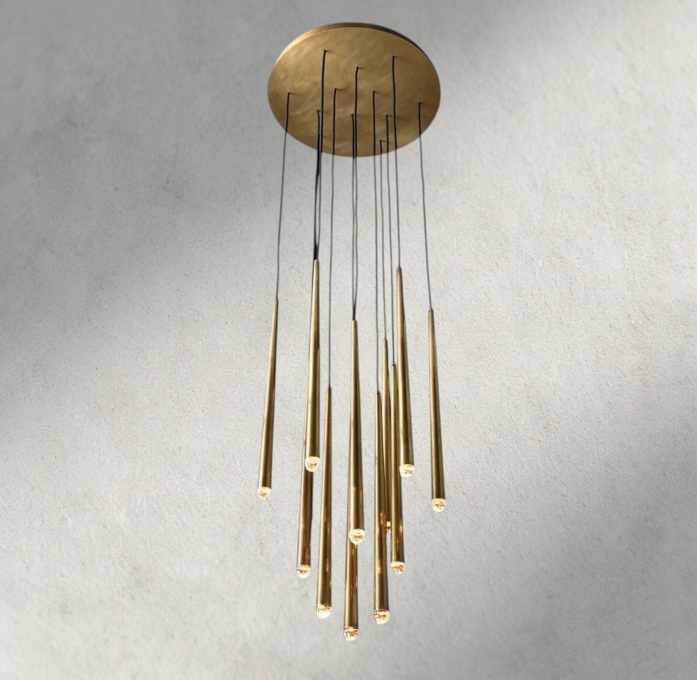 Aquitaines Round Chandelier 18", 24", 30", 48" - Zelno Lighting