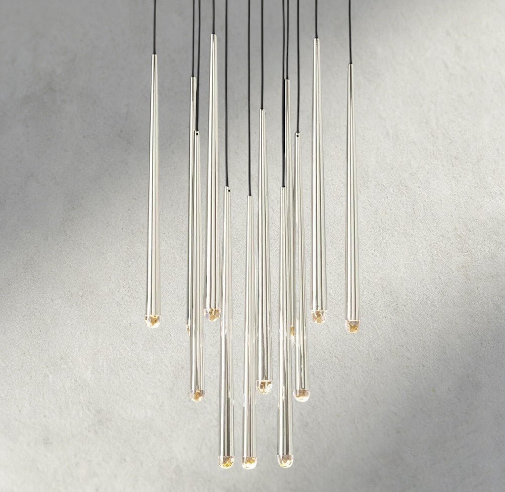 Aquitaines Round Chandelier 18", 24", 30", 48" - Zelno Lighting