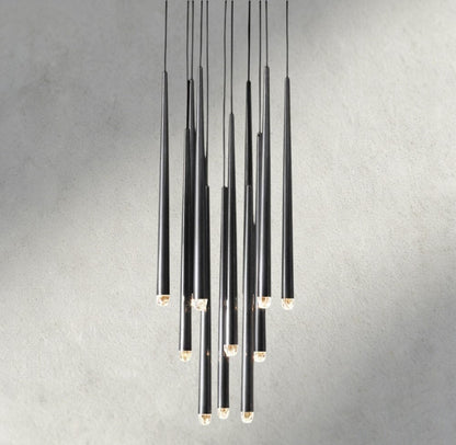 Aquitaines Round Chandelier 18", 24", 30", 48" - Zelno Lighting