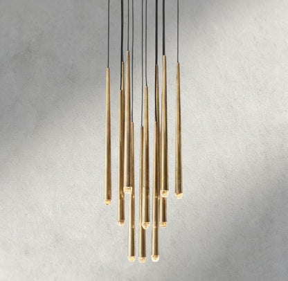 Aquitaines Round Chandelier 18", 24", 30", 48" - Zelno Lighting