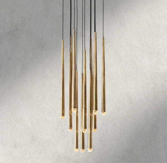 Aquitaines Round Chandelier 18", 24", 30", 48" - Zelno Lighting