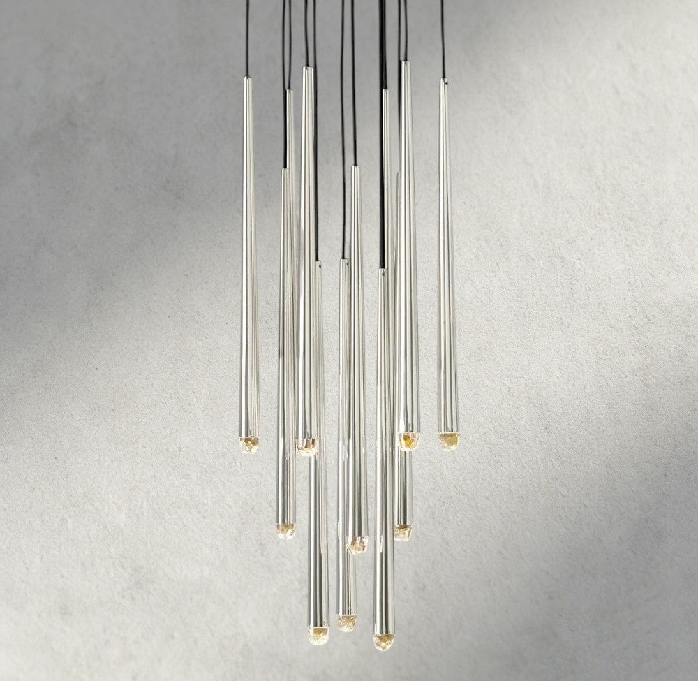 Aquitaines Round Chandelier 18", 24", 30", 48" - Zelno Lighting