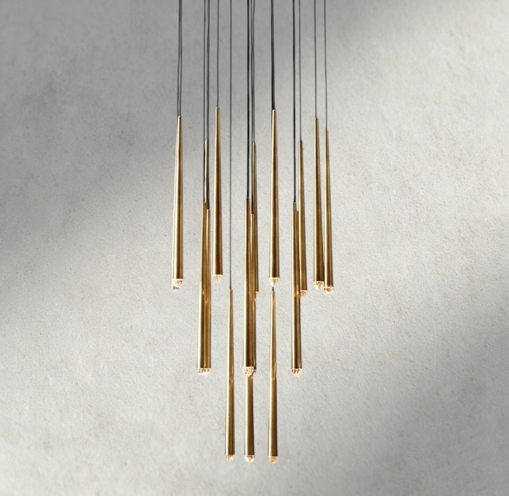 Aquitaines Round Chandelier 18", 24", 30", 48" - Zelno Lighting