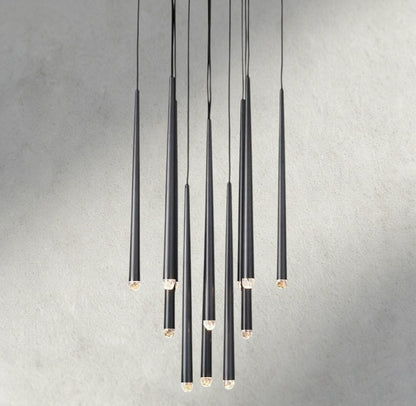 Aquitaines Round Chandelier 18", 24", 30", 48" - Zelno Lighting