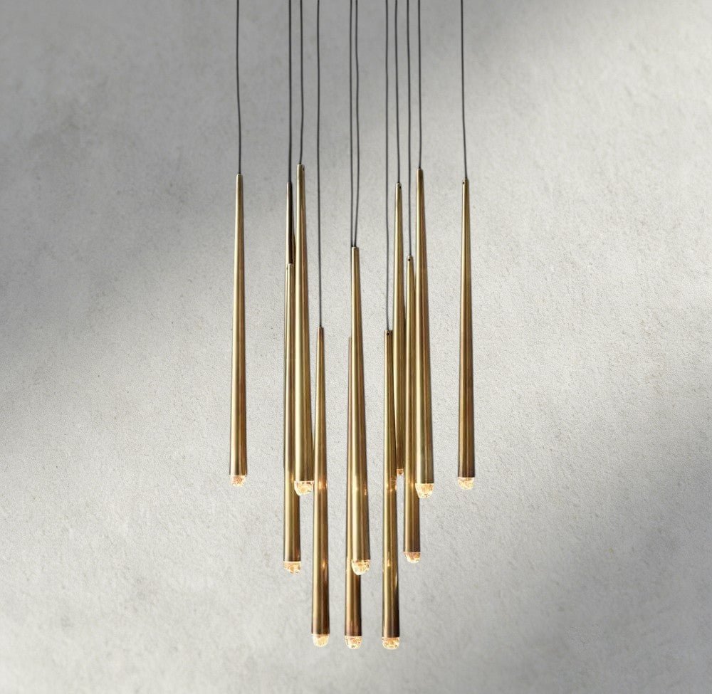 Aquitaines Round Chandelier 18", 24", 30", 48" - Zelno Lighting
