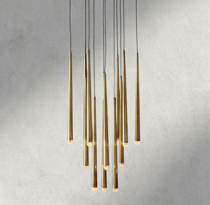 Aquitaines Round Chandelier 18", 24", 30", 48" - Zelno Lighting