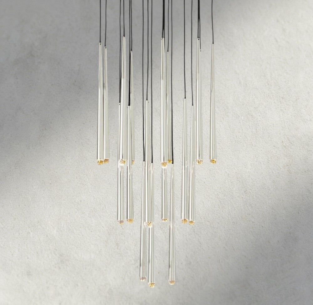 Aquitaines Round Chandelier 18", 24", 30", 48" - Zelno Lighting