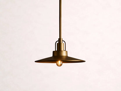 Argent Opal Glass Dome Pendant 14'' 24''D - Zelno Lighting