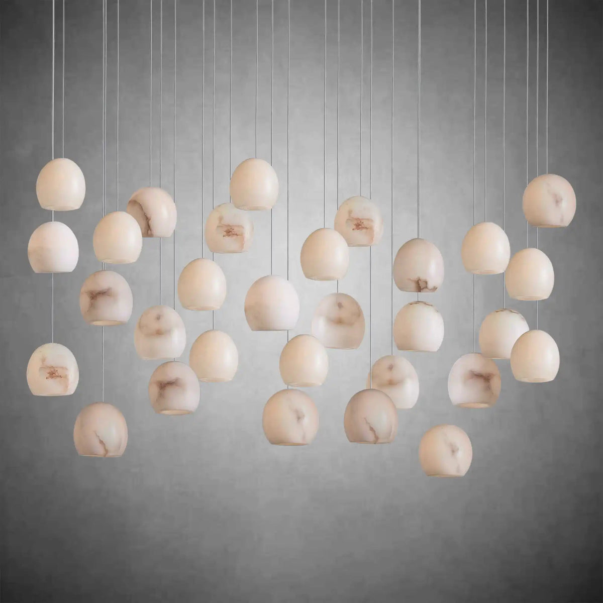 Arica Rectangular Chandelier - Zelno Lighting